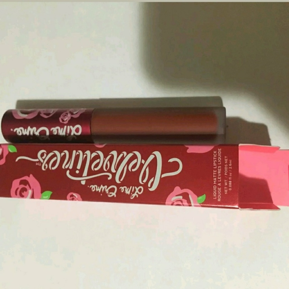 Pumpkin lime crime velvetine lipstick